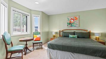 2 habitaciones, decoración personalizada y muebles diferentes