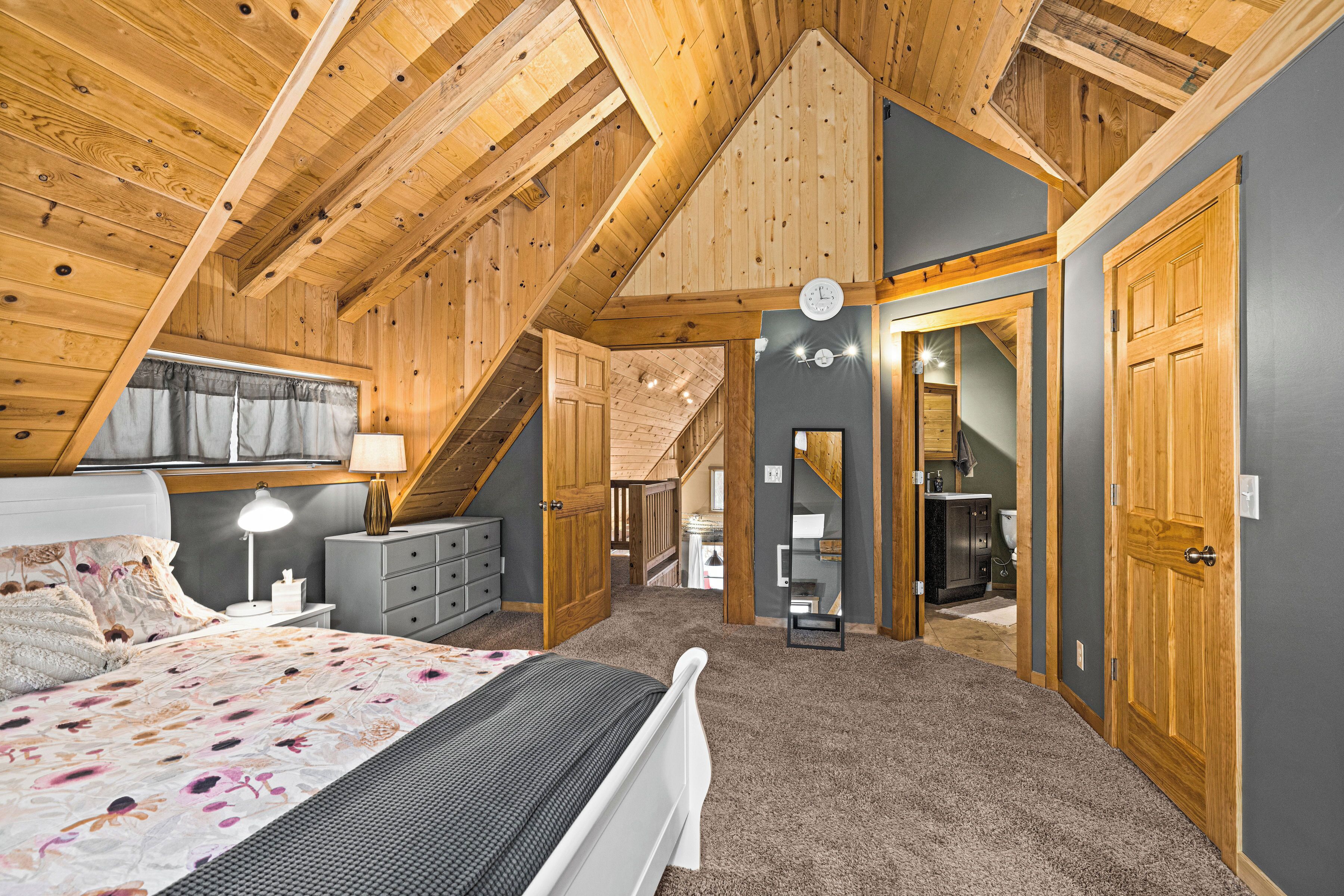 4 dormitorios, tabla de planchar con plancha, Internet y ropa de cama