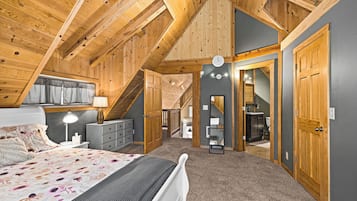 4 dormitorios, tabla de planchar con plancha, Internet y ropa de cama