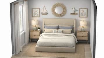 4 間睡房、熨斗/熨衫板、Wi-Fi、床單