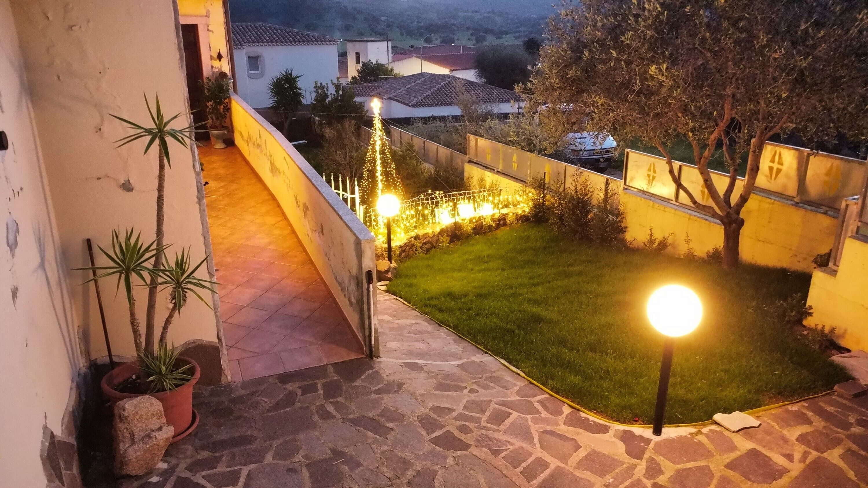 Overnattingsstedets uteområder