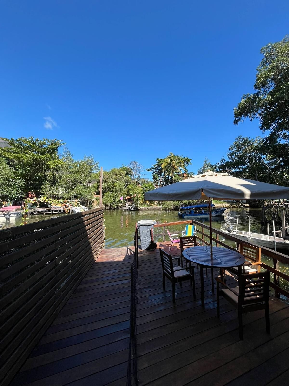 Restauration en plein air