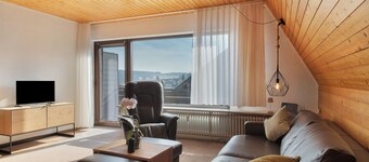 Maisonette at 1000m with Sauna and Garage