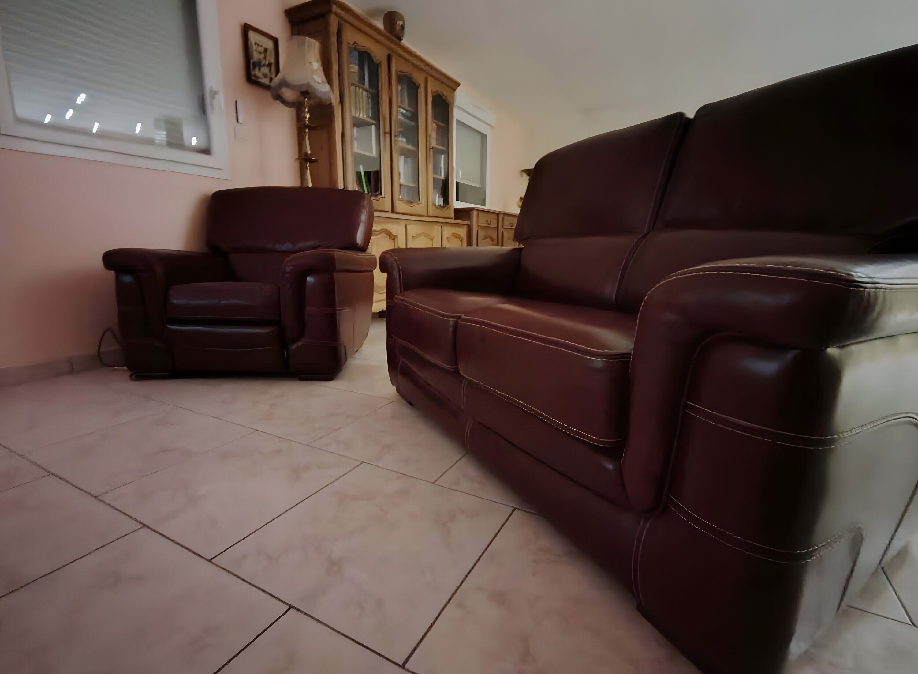 Télévision, table de tennis de table