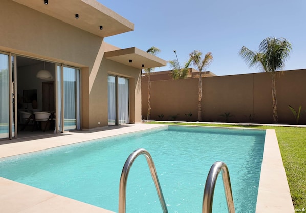 Pool - Bungalow Majorelle heated pool not overlooked (Marrakech)