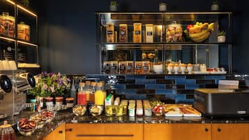 Morgenmadsbuffet hver dag mod et gebyr