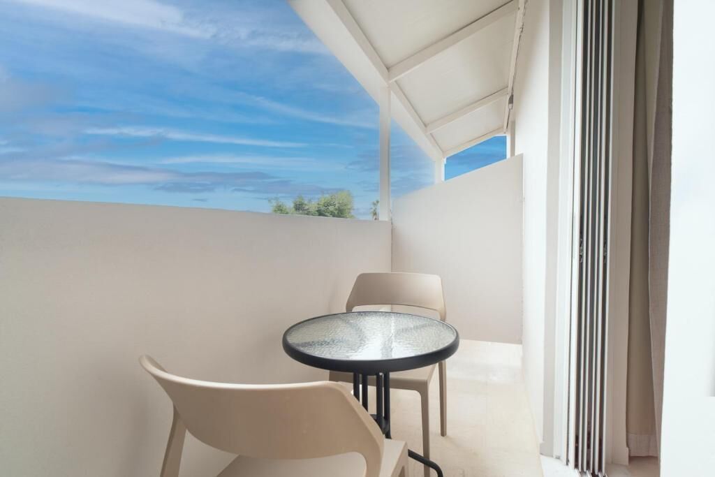 Phòng 2 giường đơn Deluxe, ban công, quang cảnh vườn | Khu ẩm thực ngoài trời