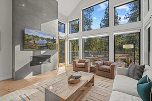 تلفزيون، مدفأة