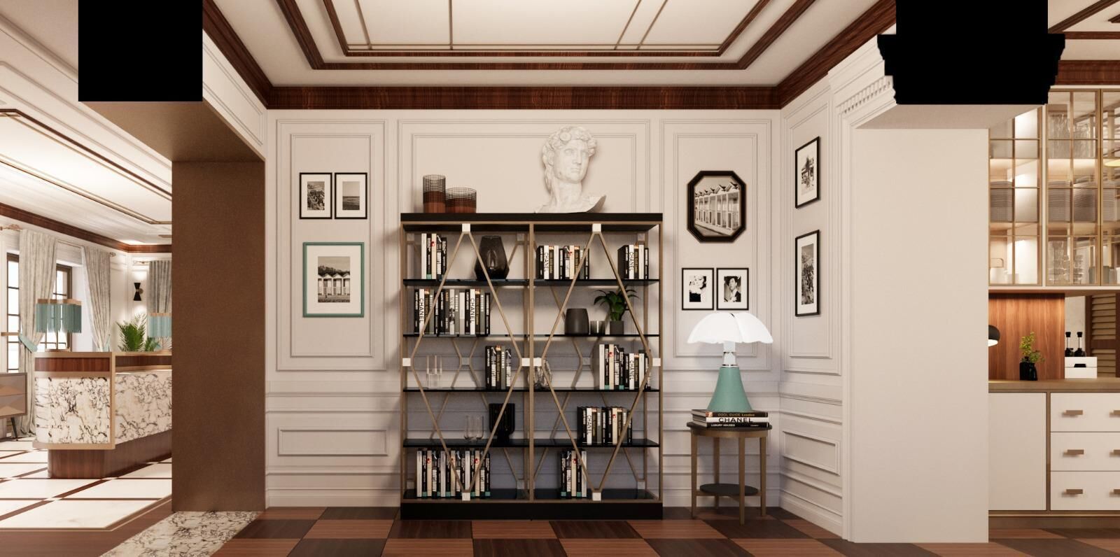 Détail de l’intérieur