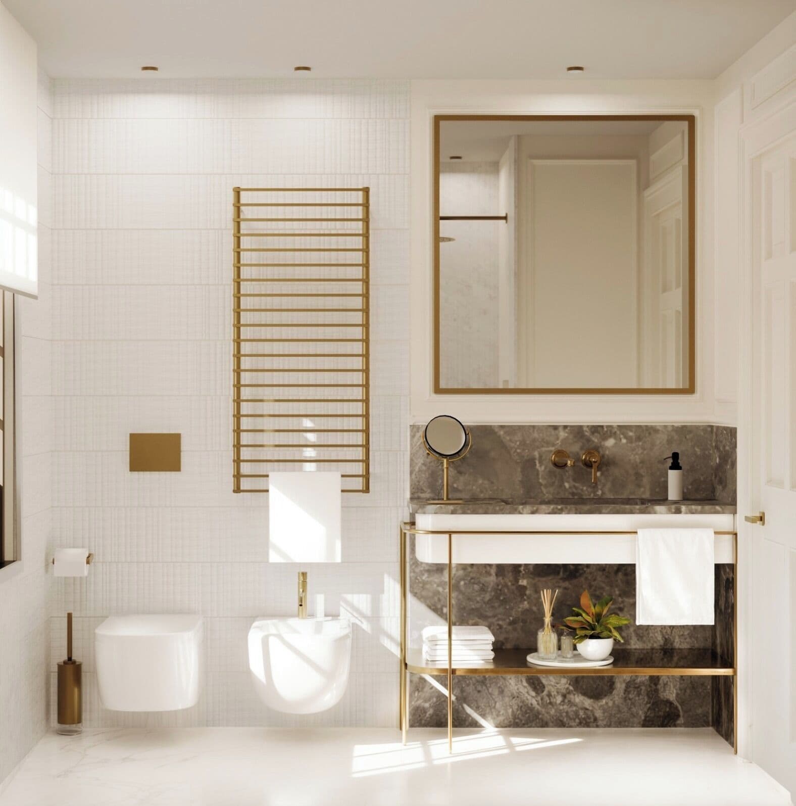 Deluxe Double Room, Balcony | Bathroom