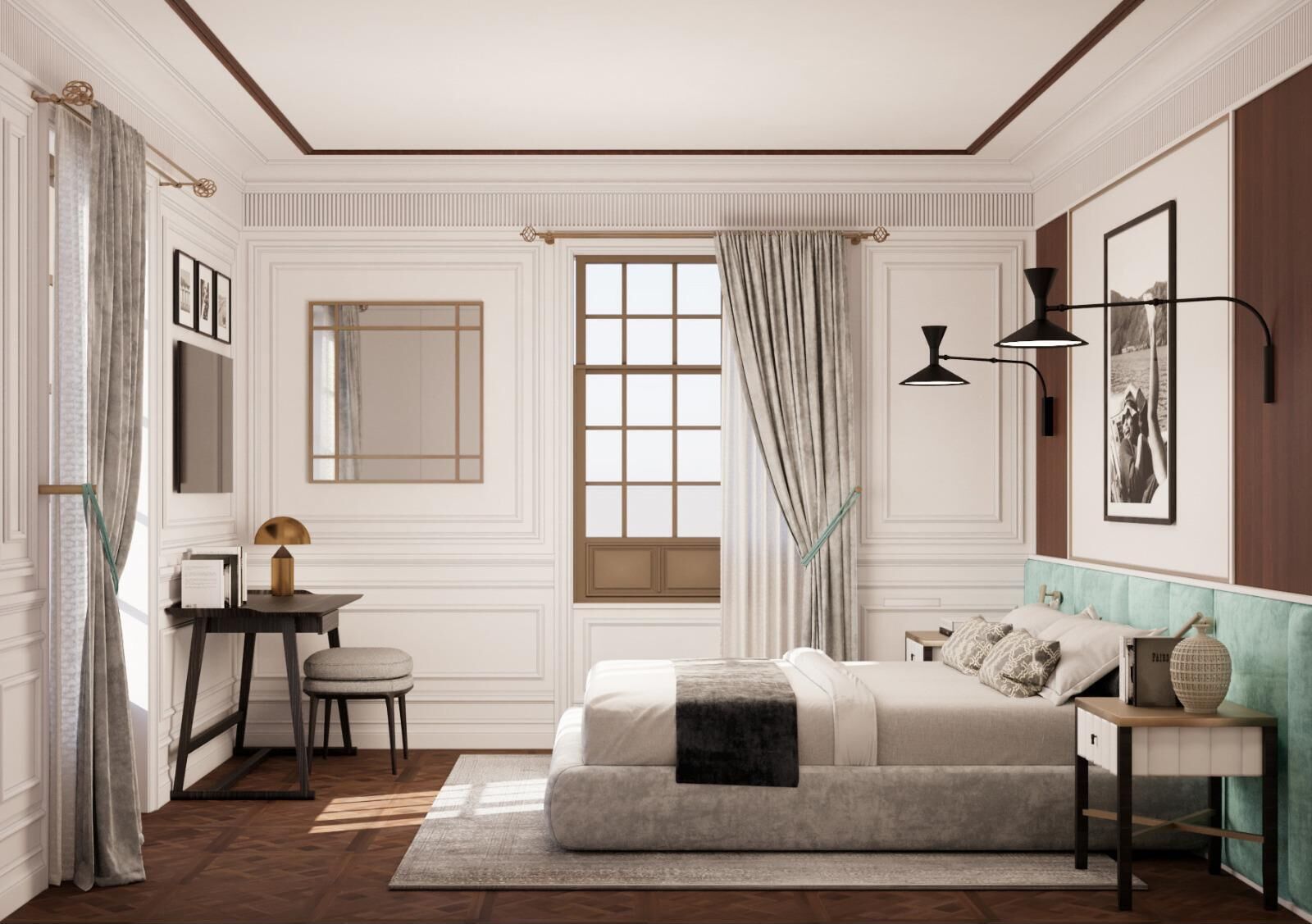 Kahden hengen signature-huone, merinäköala | Tallelokero huoneessa, pimennysverhot, äänieristys, ilmainen Wi-Fi