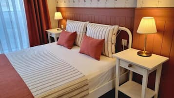 Blackout drapes, iron/ironing board, free WiFi