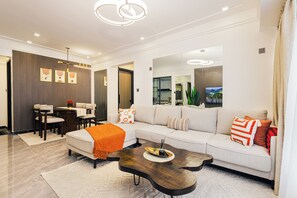 Living area - Luxurious Lavington|Kilimani 2BR|Fast WiFi|Poo (Nairobi)
