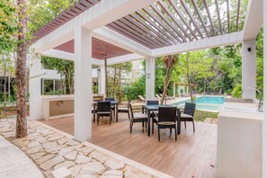 Outdoor dining - TAO Tulum Condos (Tulum)