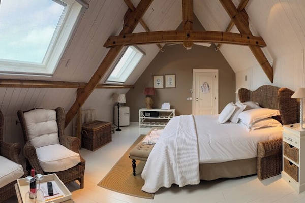 Deluxe suite, airconditioning, uitzicht op de stad | Een kluis op de kamer, verduisterende gordijnen