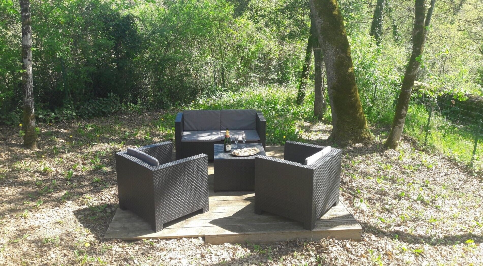 Enceinte de l’hébergement