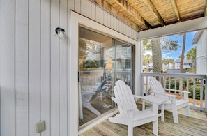 Terrace/patio - Award-Winning Resort Amenities | Lagoon Villa 11 (Isle Of Palms)
