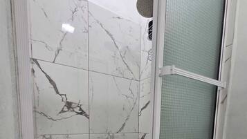 Towels, soap, toilet paper