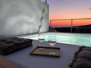 Pool - Maison Kallisti • Private Jacuzzi and Panoramic View (Pirgos Kallistis)