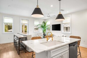 Interior - Luxury Retreat 30A Townhomes with Pool and Walk to Beach, Sleeps 9 (Santa Rosa Beach)