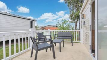 Maison, 3 chambres, accessible aux personnes à mobilité réduite, fumeur | Balcon