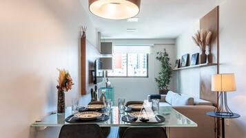Apartamento conforto | Opções para refeição