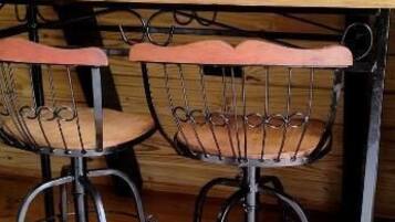 Superior-chalet, tupakointi kielletty, järvinäköala | Ruokailu