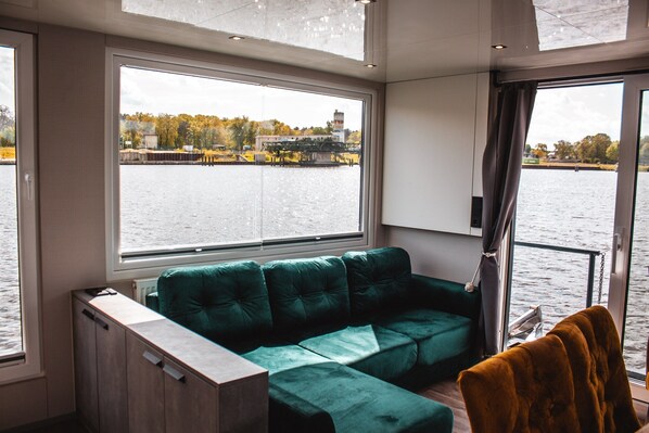 Mobile Home | Living room - Schwimmendes Ferienhaus in Berlin (Berlin)