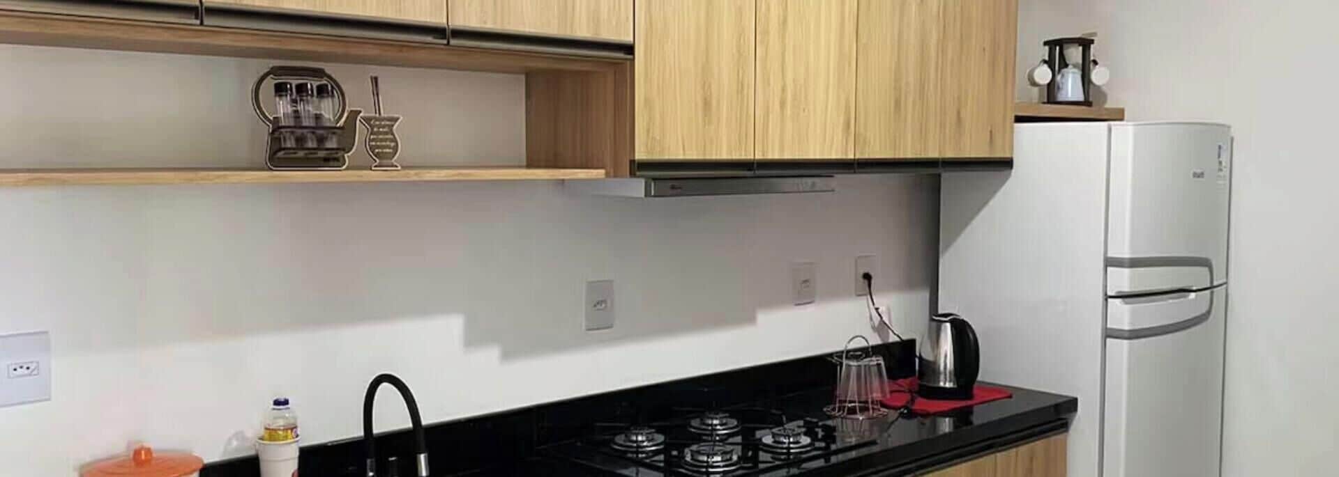 Apartamento conforto | Cozinha privada