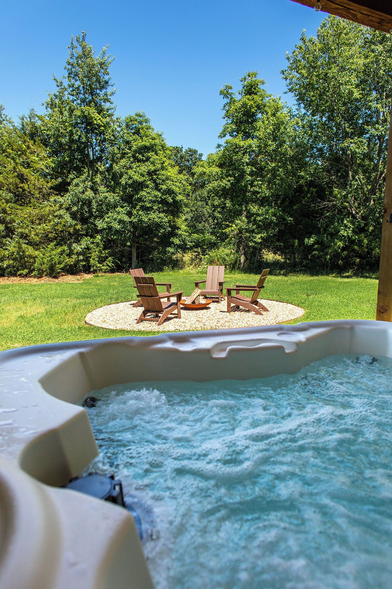 Baignoire à remous extérieure