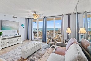 Condo, Multiple Beds (Pelican Beach Terrace 1404) | Living area - Pelican Beach Terrace 1404 (Destin)