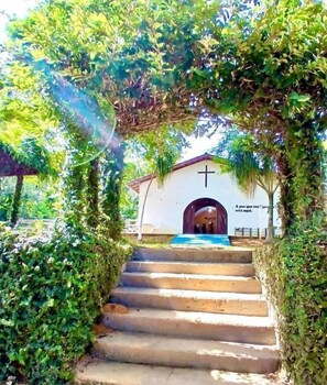 Property grounds - Pousada Villa Felicidade (Guarapari)