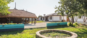 Villa Augusta is a family-friendly eco-farmhouse with organic garden