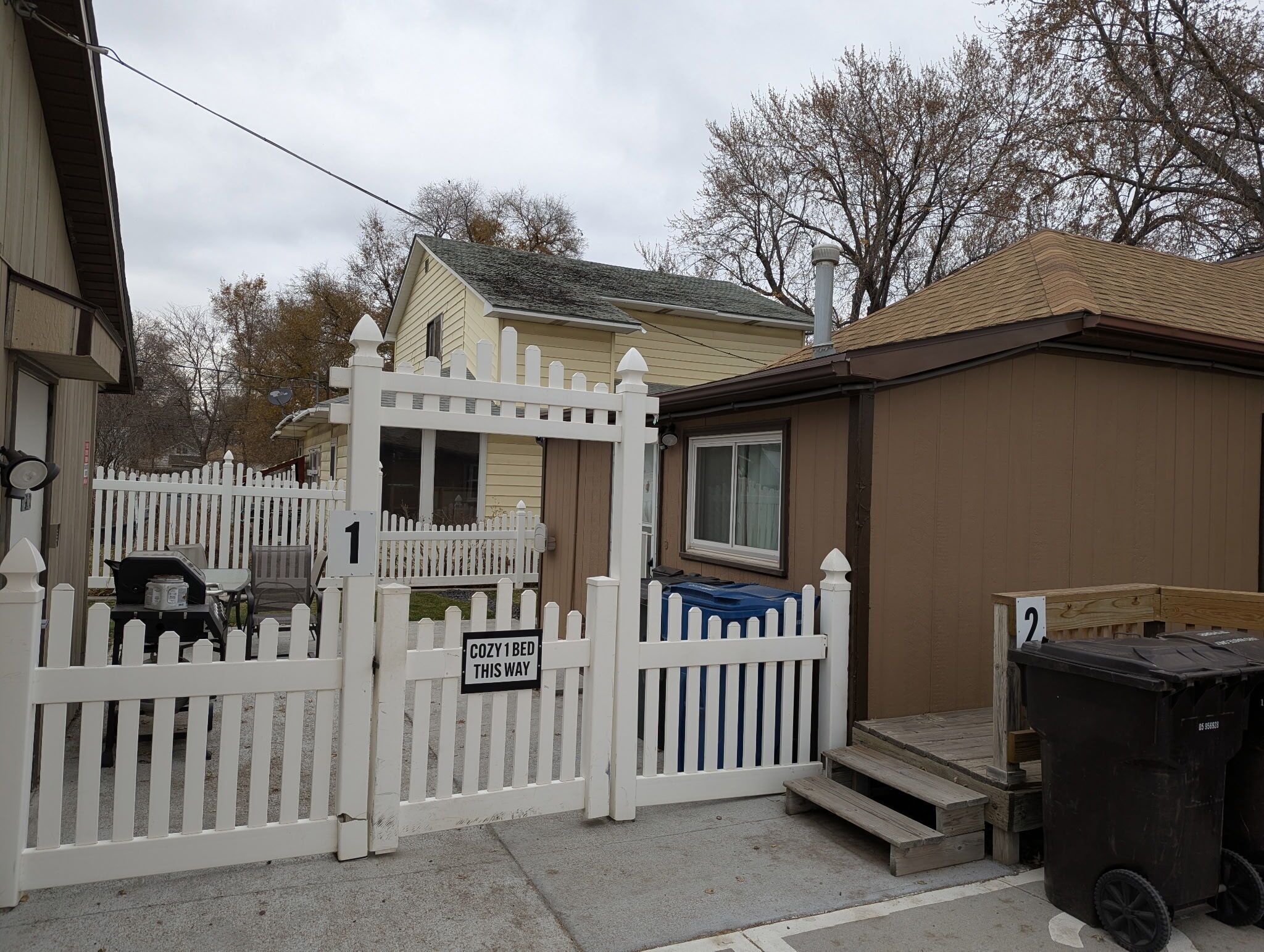 Enceinte de l’hébergement