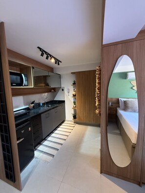 Basic Studio | Blackout curtains, iron/ironing board, free WiFi - Aurea 603 (João Pessoa)