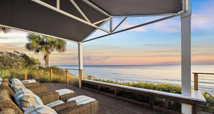 Gulf Front Home with Private Pool, Low-Speed Vehicle, Elevator and Bikes