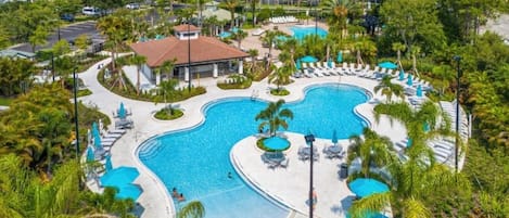 Una piscina climatizada