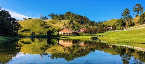 Linda Casa em Estilo Germânico em Rancho Queimado