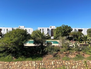 Pool - Chic & Cozy One-bedroom apt with 3 beds - Family time in Taghazout (Taghazout)