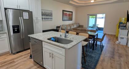 New Spacious 3BR Coastal Retreat - Private Yard & Parking - Near Flagler Beach
