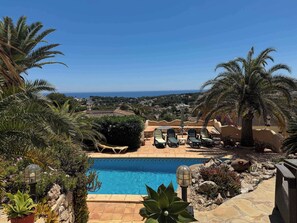 Pool - Beautiful villa with private pool and seaview (Teulada)
