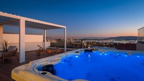 Terrace/patio - Luxury Villa Prime Magnolia with Heated Pool (Kaštel Sućurac)