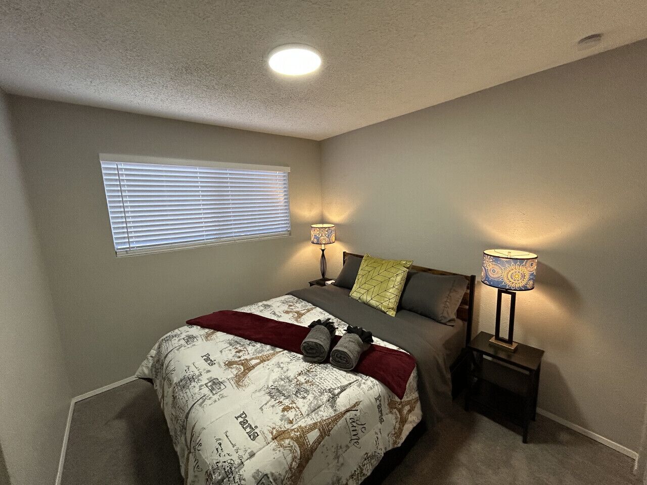 Desk, iron/ironing board, free WiFi, bed sheets