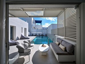Pool - Walk to Naousa | 5BR Pool Villa | Villa Yagha (46CJ+P7Q Naousa, Greece)