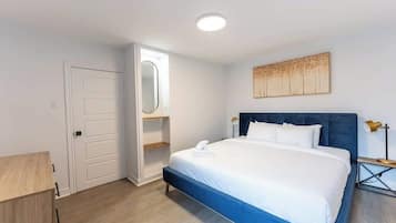 3 bedrooms, iron/ironing board, travel cot, WiFi