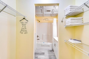 Hair dryer, towels - Whole Beach Triplex w Decks, Views and Space (Pensacola)
