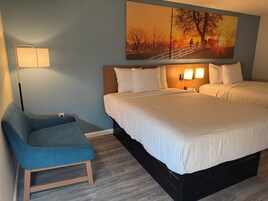 Habitación, 2 camas de matrimonio, no fumadores | Wifi gratis