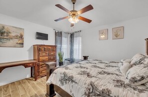 5 dormitorios, tabla de planchar con plancha, wifi y ropa de cama