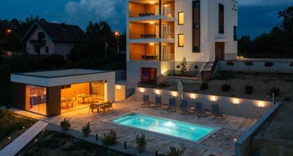 Apartments Villa Wood - Two Bedroom Apartment with terrace and pool view ( W2 )