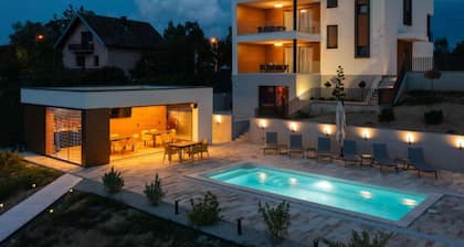 Apartments Villa Wood - Two Bedroom Apartment with terrace and pool view ( W3 )